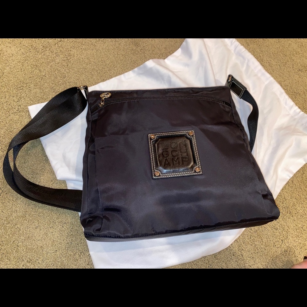 Longchamp Black Crossbody Bag